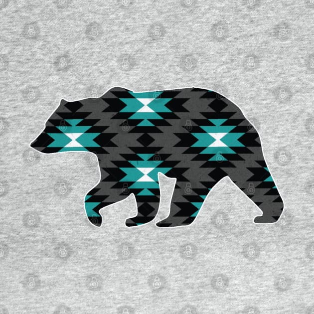 Bear Pattern - 3 by Brightfeather
